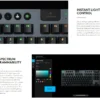Logitech G913 TKL Tenkeyless Lightspeed Wireless RGB Mechanical Gaming Keyboard