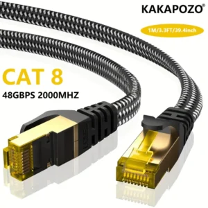 Cat 8 Ethernet Cable - High Speed & Durable