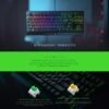 Razer Blackwidow V3 TKL Tenkeyless Wired Gaming Keyboard | TKL | Chroma RGB | 80 Million Keystroke Lifespan | Mechanical