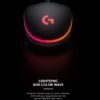 Logitech G102 Light Sync Gaming Wired Mouse | Gaming Grade Sensor | 8k DPI | Light Weight Mouse - Black / White